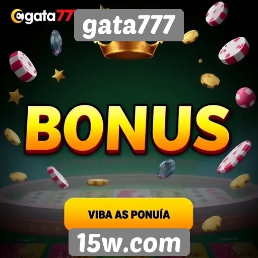 Promoções e bônus oferecidos pelo gata777